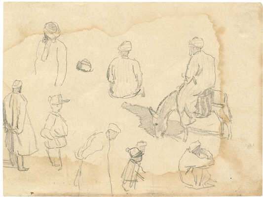 Герасимов Леонид Сергеевич. Три карандашных рисунка